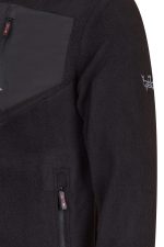 Stylish Fleece with Embroidered Logo – Black-3593