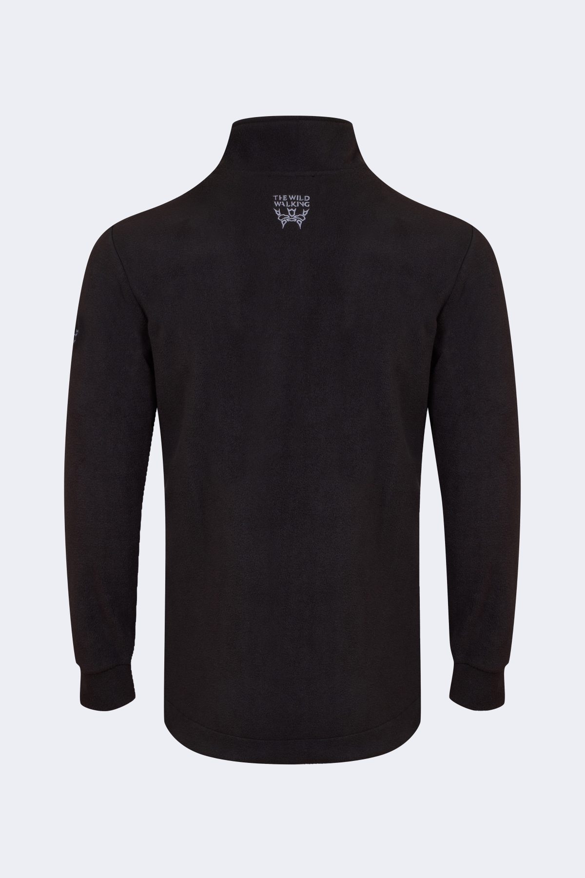 Stylish Fleece with Embroidered Logo – Black-3594