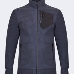 Stylish Fleece with Embroidered Logo – Anthracite-0