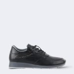 Thewildwalking leather sneakers – Black-0