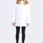 Fur hooded coat-0