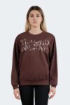 Printed women's sweatshirt