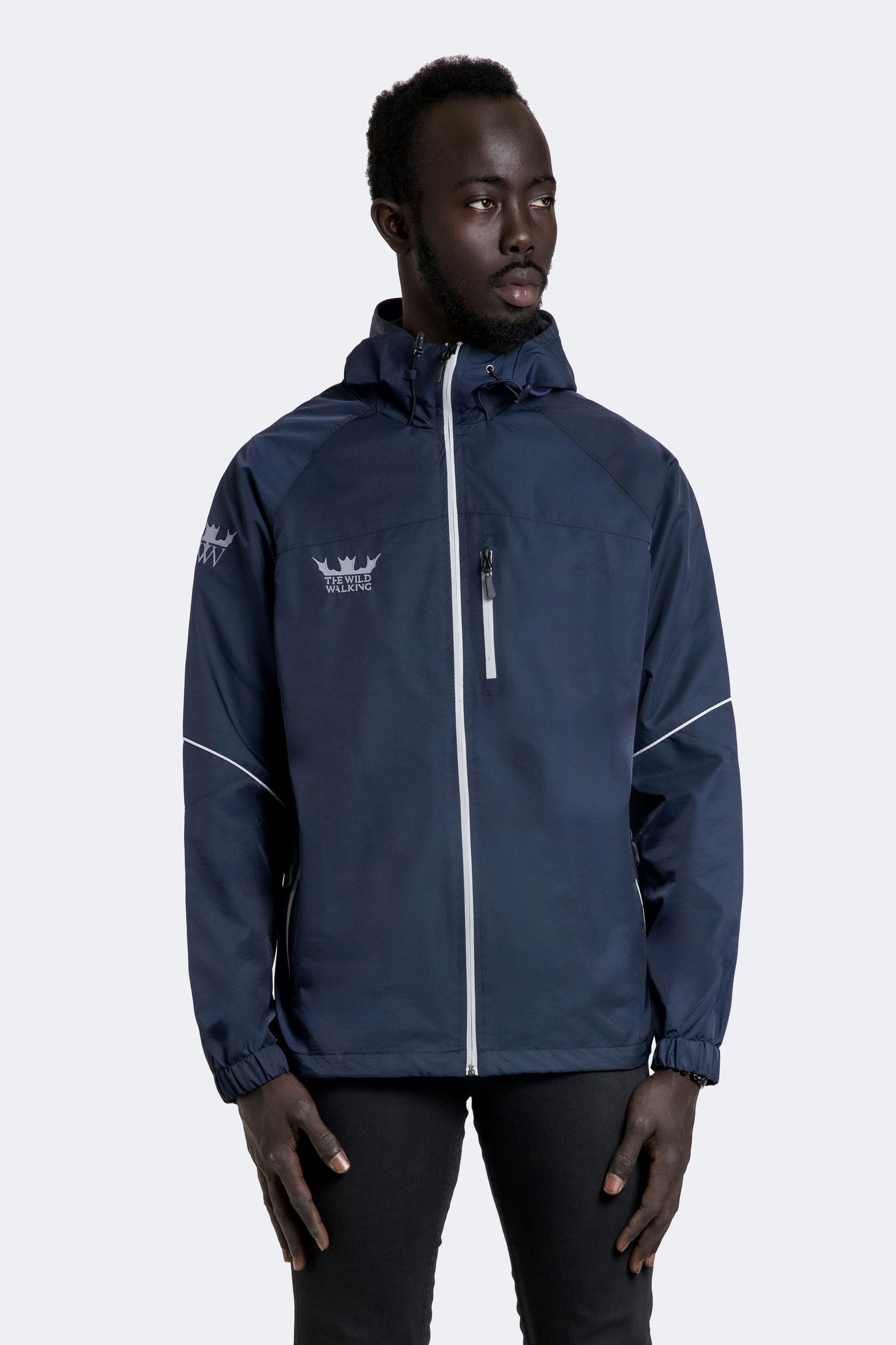 11012 (6) Embroidered Logo Printed Summit Men's Windbreaker - Image 1