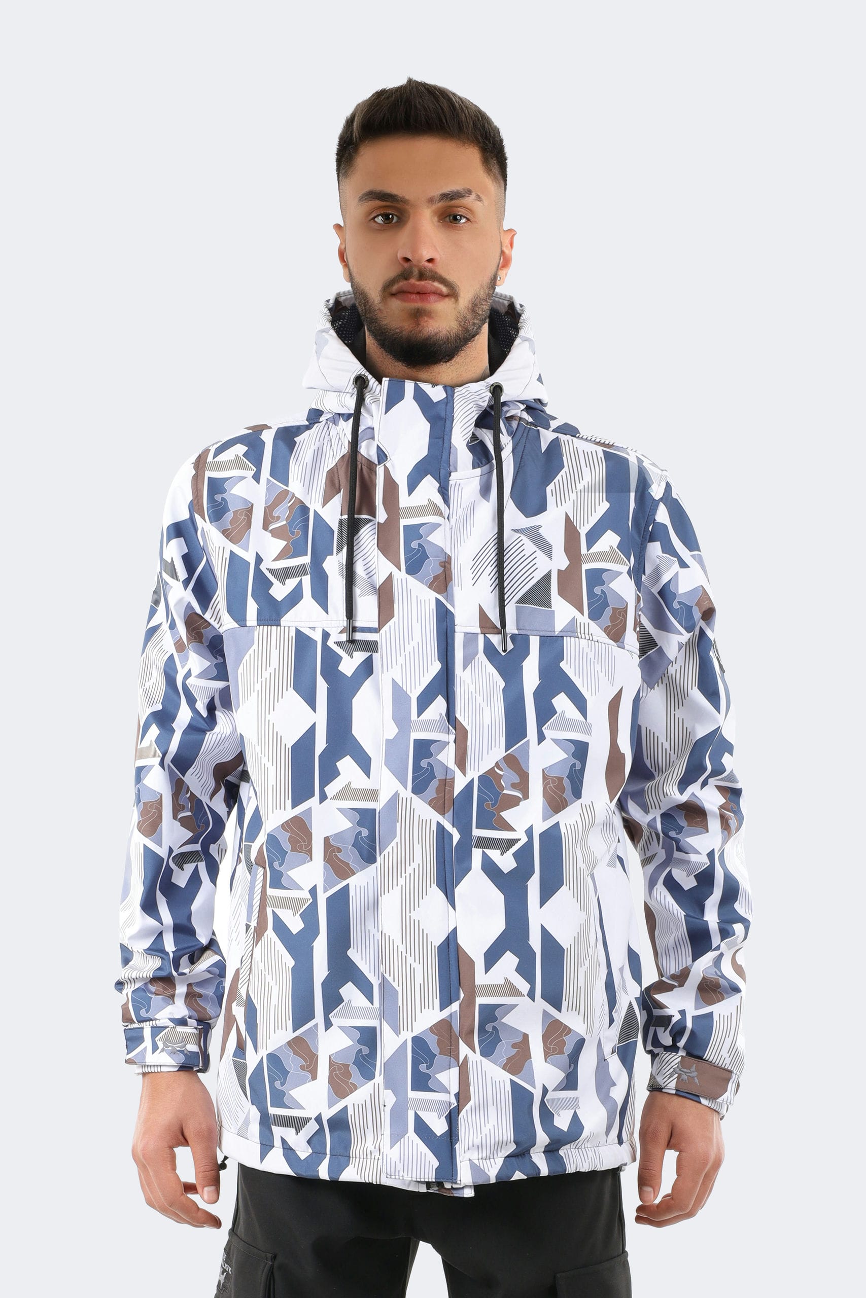 7847 (4) The Abstract Motion Technical Jacket - Image 1