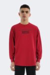 Men's sweatshirt with “What ever” written on it