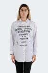 Typographic Expression Oversized Shirt